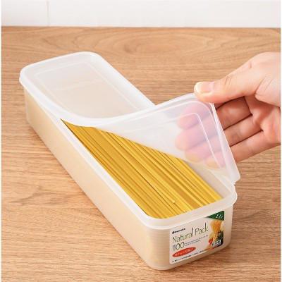 Combo 03 Hộp đựng thực phẩm đa năng Inomata 1100ml, có nắp mềm - Nội địa Nhật Bản