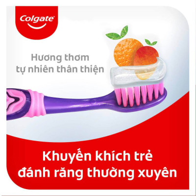 Bộ đôi kem Đánh Răng Colgate Trẻ em thiên nhiên 6-9 tuổi 80G
