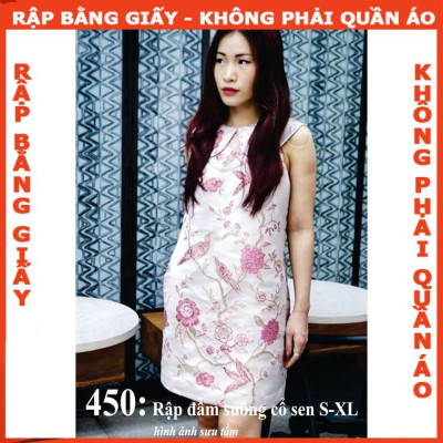 Rập giấy mã 450 (BẢN VẼ) - Rập đầm