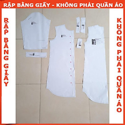 Rập giấy A0 mã R20 (BẢN VẼ) - Rập bộ thun bé gái