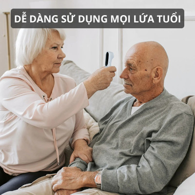 Máy Đo Nhiệt Kế Kachi JXB-315 Cảm Biến Hồng Ngoại có chứng nhận FDA Mỹ