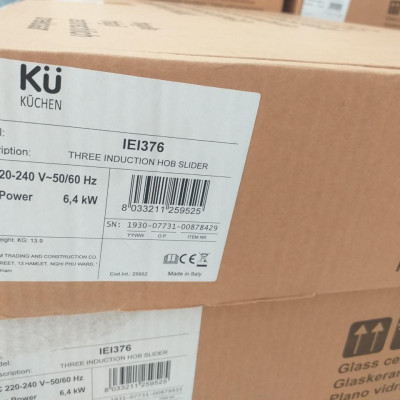 Bếp Điện Từ Cảm Ứng KUCHEN MI376 (Bếp 3 ngăn từ) - Hàng nhập khẩu