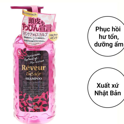 DẦU GỘI CHĂM SÓC DA ĐẦU VÀ NGĂN NGỪA GÀU NGỨA RÊVEUR 500ML