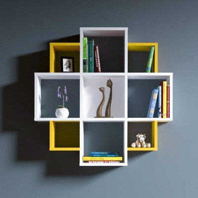 Kệ gỗ trưng bày kiểu dáng nhỏ gọn SMLIFE Wright