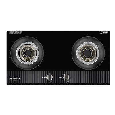 BẾP GAS ÂM KÍNH SUNHOUSE SHB61030-V - Hàng Chính Hãng