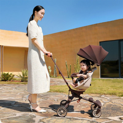 Xe Đẩy Gấp Gọn  Baobaohao V7, Xe Đẩy 2 Chiều Gấp Siêu Gọn Tiện Mang Du Lịch