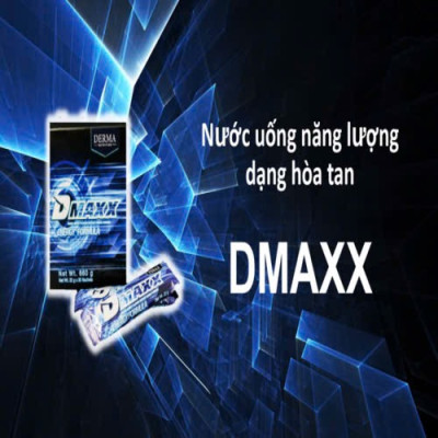 DMAXX thức uống bổ sung vitamin năng lượng có đường DAMODE 33 gói màu xanh mỗi gói 22gr