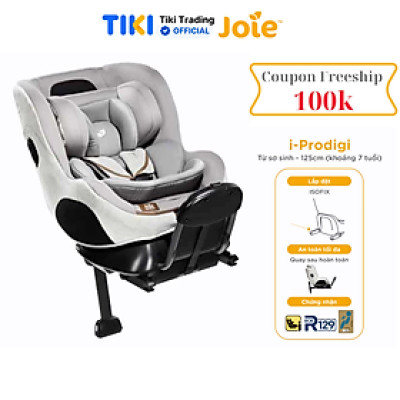 Ghế ngồi ôtô cho bé Joie i - Prodigi (NRDC W/ ISOFIX 0/1/2) Oyster dành cho bé từ sơ sinh đến 23kg