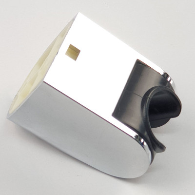 Bộ dây tay sen vuông 3 chế độ chảy chất liệu ABS mạ Chrome Eurolife EL-201SH (Trắng bạc)