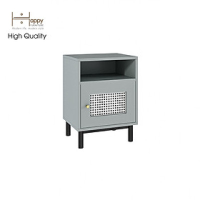 [Happy Home Furniture] ROTAN, Táp đầu giường 1 cửa mở - chân sắt , 42cm x 37cm x 58cm ( DxRxC), TCM_135