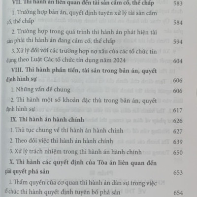 Cẩm nang thi hành án dân sự (Tái bản lần thứ hai, có sửa đổi, bổ sung)