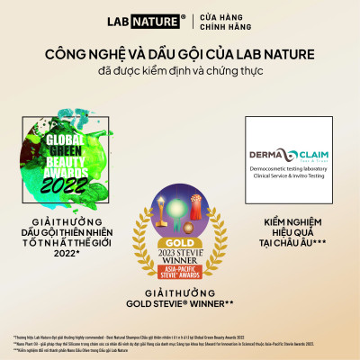 Dầu gội Lab Nature Men Hair-loss 260g - Công nghệ Nano Giảm Rụng Tóc 10 Lần