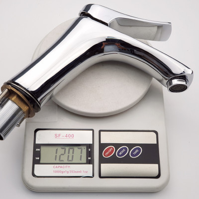 Vòi lavabo nóng lạnh Eurolife EL-1002S (Trắng bạc)