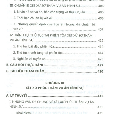 Hướng Dẫn Môn Học Luật Tố Tụng Hình Sự (Sách chuyên khảo)