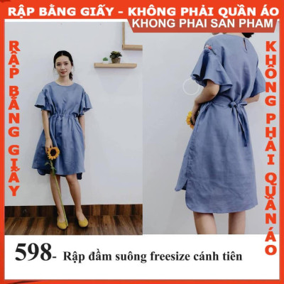 Rập giấy mã 598 (BẢN VẼ) rập đầm