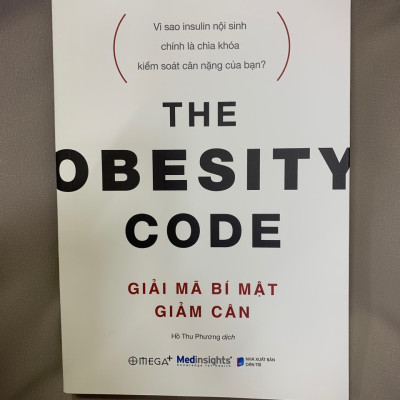Giải Mã Bí Mật Giảm Cân - The Obesity Code -  Jason Fung - Hồ Thu Phương dịch - Tái bản - (bìa mềm)