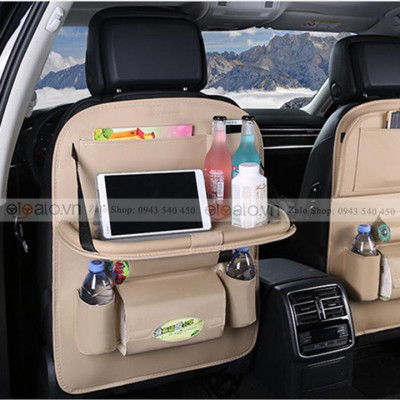 Túi kệ da treo để đựng đồ đa năng trên ô tô xe hơi da PU cao cấp