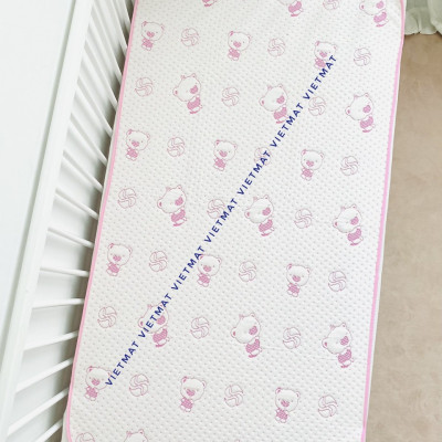 Combo 2 Tấm Lót Chống Thấm VIETMAT Màu Hồng (Size 80 x 120 cm)