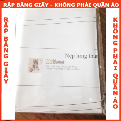 Rập giấy A0  đầm bé gái  mã R41 (BẢN VẼ)