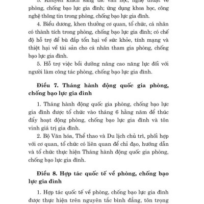 Luật phòng, chống bạo lực gia đình năm 2022 - bản in 2024