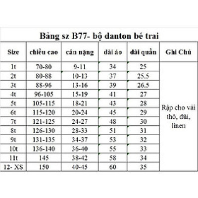 Rập giấy A0 bộ cổ danton bé mã B77 - bản vẽ