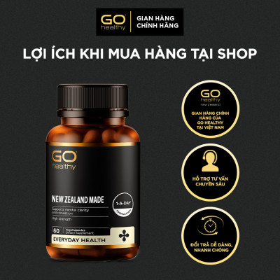 GO MULTI TEEN EVERYDAY 30 VIÊN – Viên uống cho tuổi teen nhập khẩu chính hãng GO Healthy New Zealand