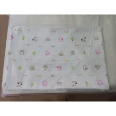 Gối cao su kuku chống ngạt thoáng khí cho bé có thêm vỏ gối thay thế ku2026 30x44x4cm