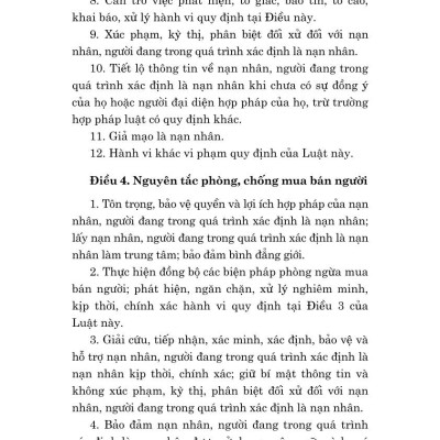 Luật Phòng, chống mua bán người năm 2024