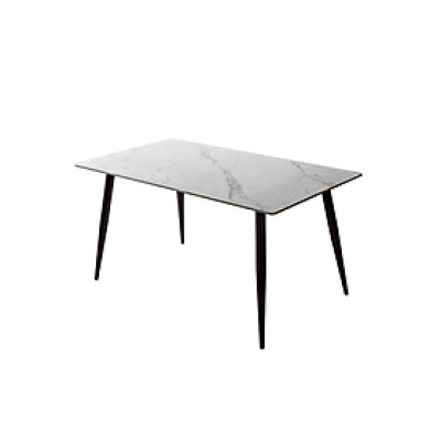 Bàn ăn mặt đá ceramic Tundo giá rẻ kích thước 1m4 x 80 x 75cm