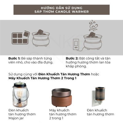Sáp thơm Candle Warmer - Fireside