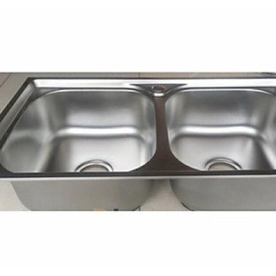 COMBO CHẬU CHÉN INOX + VÒI RỬA CHÉN INOX SUS 304