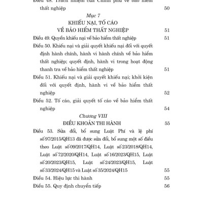 Luật việc làm năm 2025 - bản in 2025