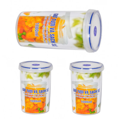 Hộp đựng thực phẩm tròn Song Long 2408 1000ml