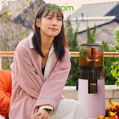Máy Ép Chậm Hurom H420 Màu Hồng  - Hàng Chính Hãng - Bảo Hành 10 Năm