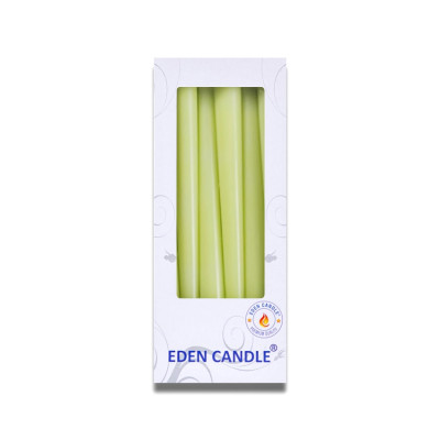Hộp 6 nến thơm taper Eden Candle FTRAMART EDC2331 25 cm (Xanh mạ non)