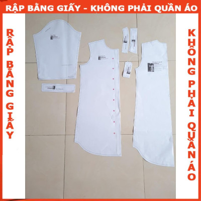 Rập giấy bộ đùi cổ tim 1392 (BẢN VẼ)