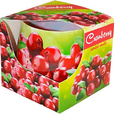 Ly nến thơm Admit ADM1934 Cranberry 100g (Hương việt quất hoang dã)