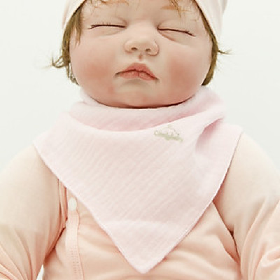 Set 2 yếm tam giác cho bé giữ ấm cổ từ sơ sinh tới 1 tuổi - 2 lớp vải Muslin cotton 100% - Comfybaby