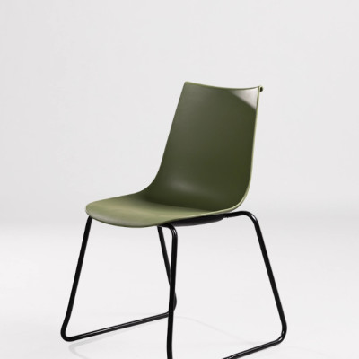 Ghế nhựa chân sắt nhập khẩu Tundo cao cấp JNST Amelie21CT 42 x 43 x 82 cm