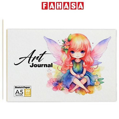 Tập Vẽ Art Journal A5 - 40 Trang 220gsm - The Sun - Bé Gái