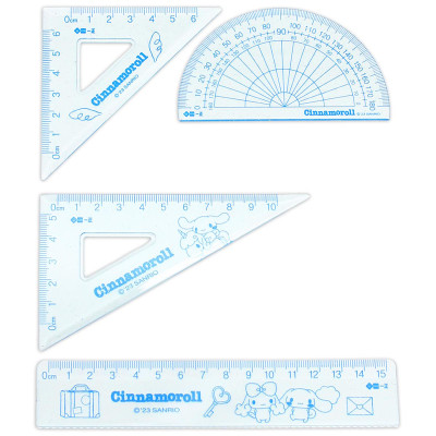 Bộ Thước Eke 4 Món Cinnamoroll - iiGEN YZ2676