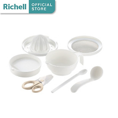 Bộ dụng cụ chế biến ăn dặm đa năng Richell Nhật Bản | Baby