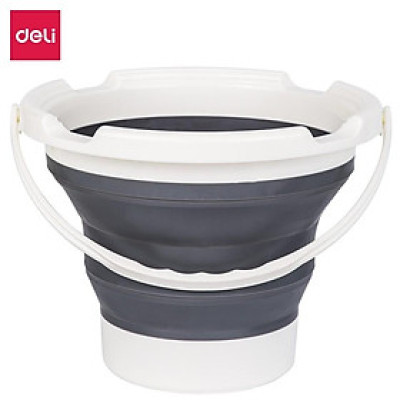 Cốc rửa cọ Deli - pha màu đa năng có thể gấp gọn - 73901
