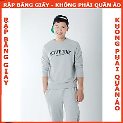 Rập giấy A0 Bộ mặc nhà nam dài tay mã B01 (BẢN VẼ)