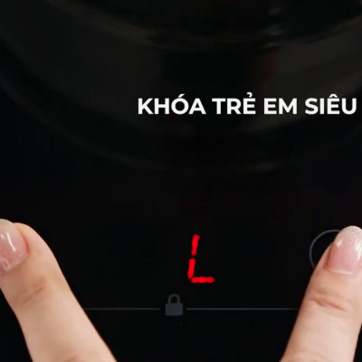 [Hàng Chính Hãng] Bếp Từ Dương Đôi Dreamer DKA-DIC135B (Đen) Công Suất 3500W, Chống Tràn, Cảnh Báo Nhiệt Dư, Khóa Trẻ Em, Cảm Ứng Sensor Touch