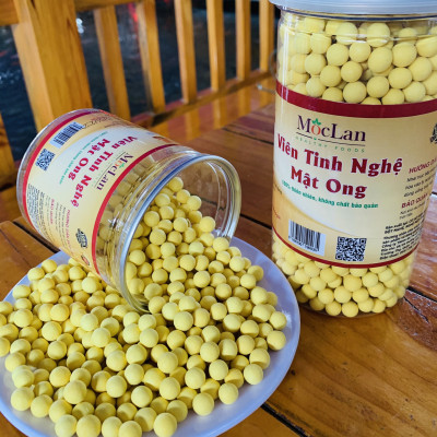 Viên tinh nghệ mật ong Mộc Lan (hũ 500g)