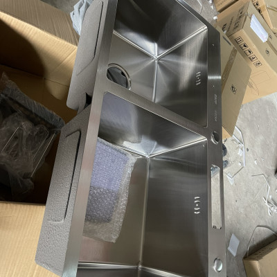 CHẬU RỬA INOX KAFF KF-HMS8245 - Hàng Chính Hãng