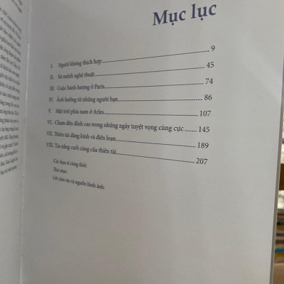 Sách cuộc đời của VanGogh