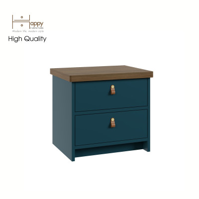 [Happy Home Furniture] NOMIA , Táp đầu giường 2 ngăn kéo , 50cm x 40cm x 46cm ( DxRxC), THK_069