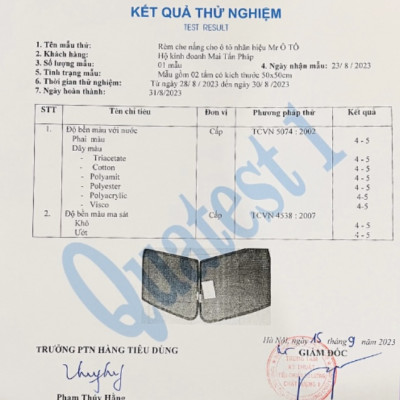 Rèm Che Nắng Xe Kia Spectra Loại 1 Mr Ô TÔ Bảo Hành 24 tháng Cam Kết Chuẩn Khít Theo Xe
